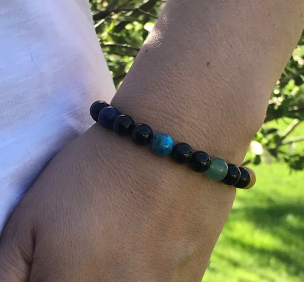 Exemple d'un bracelet 7 Chakras