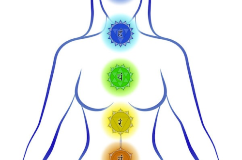 Localisation des 7 chakras